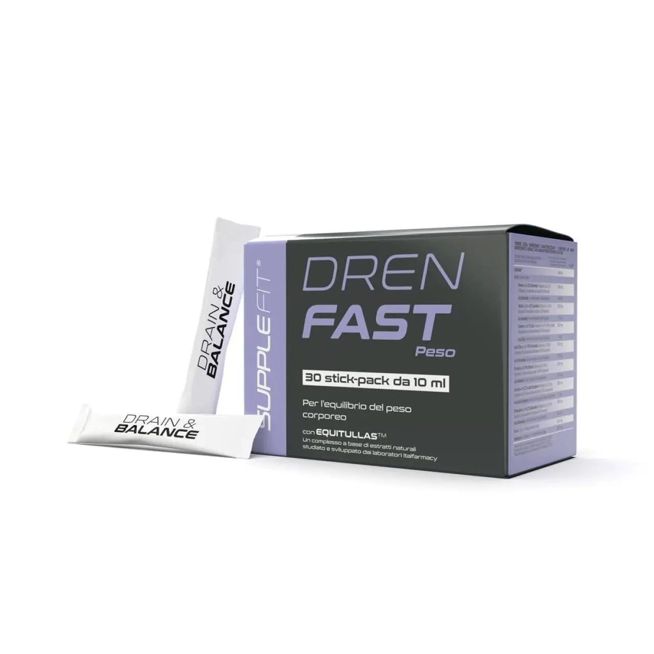 DREN FAST - Pour l'équilibre du poids corporel - avec Equitullas™ - 300 ml Essencelle by Chogan