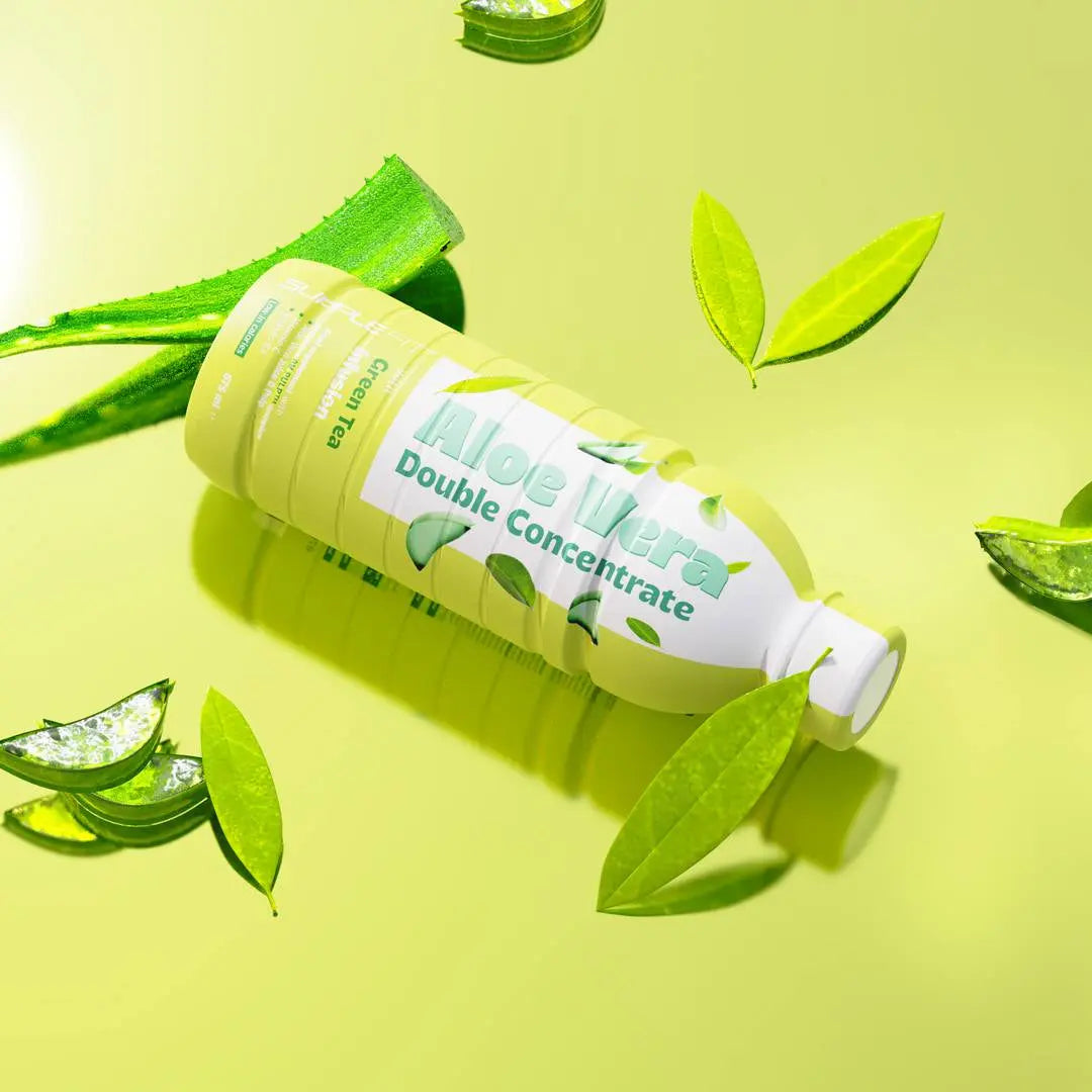 ALOE VERA jus et pulpe avec Thé Vert - 675 ml Essencelle by Chogan