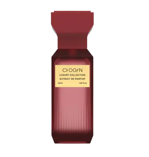 Flacon de parfum N°118 de Misslath Beauty, élégant avec un design épuré, vue de face sur fond blanc.