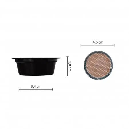 Café en capsules compatibles 'Lavazza A Modo Mio'-Décaféiné 100 pcs 100 pezzi Essencelle by Chogan