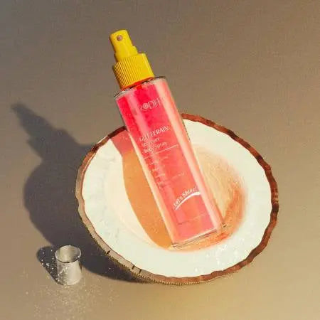 GLITTERAIN - Pink Shimmer Body Spray (Noix de coco) Essencelle by Chogan