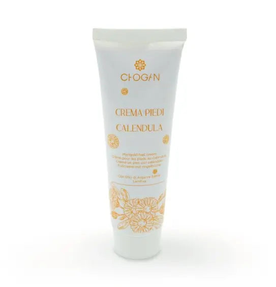 Crème pieds au calendula avec huile d'argan et sauge - 75 ml Essencelle by Chogan