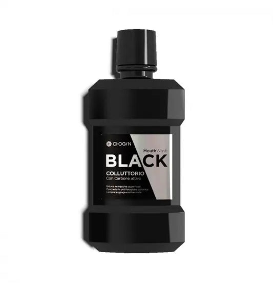 Bain de bouche Black au charbon actif - 250 ml Essencelle by Chogan