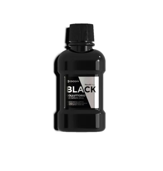 Bain de bouche Black au charbon actif - 80 ml Essencelle by Chogan