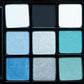 Palette d’ombres à paupières 9 couleurs - Winter Queen 18 g Essencelle by Chogan