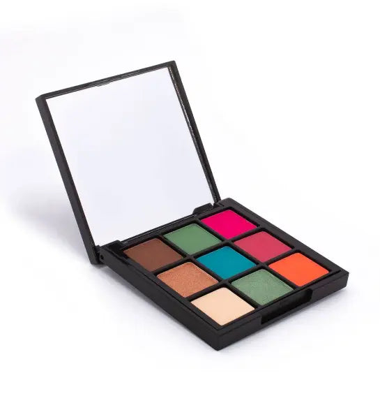 Palette d’ombres à paupières 9 couleurs - Summer Breeze 18 g Essencelle by Chogan