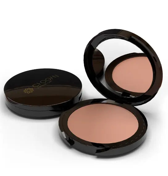 Poudre compacte illuminatrice 'Warm Shade' - Shiny Bronze Essencelle by Chogan