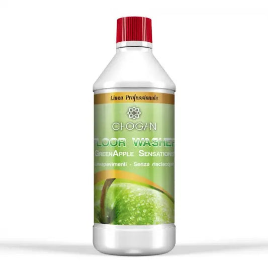 Green Apple Sensations lavage sol sans rinçage (750 ml) Chogan