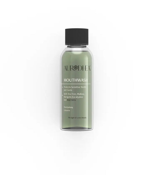 Bain de bouche à l’Aloe Vera 80 ml | Enrichi en Tea Tree, Mauve, Calendula et Eucalyptus Essencelle by Chogan