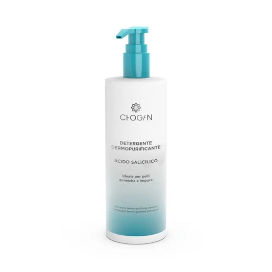 Nettoyant visage purifiant Chogan au gel avec acide salicylique, pour peaux impures et acné, 100 ml.