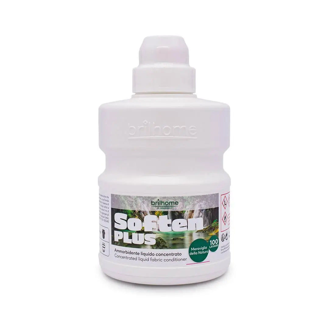 SOFTEN PLUS® | Merveilles de la Nature Adoucissant liquide concentré — 100 lavages · Formule 100% Végane Essencelle by Chogan
