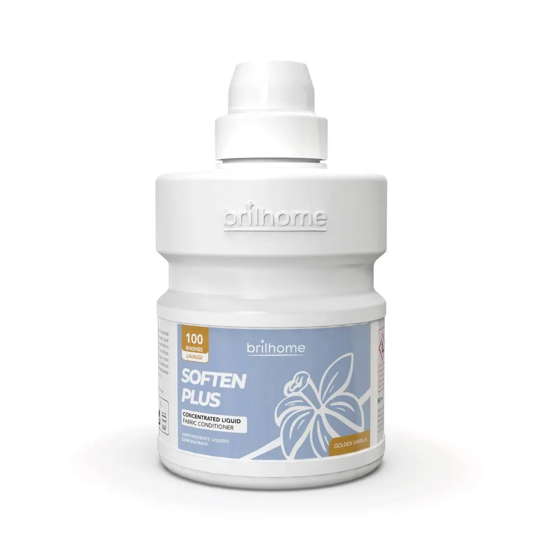 SOFTEN PLUS® | Cœur de Vanille & Fleurs d'Or Adoucissant liquide concentré — Formule 100% Végane Essencelle by Chogan