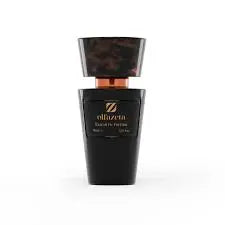 Flacon de parfum Misslath Beauty N°099 avec bouchon élégant et étiquette minimaliste, vue de face.